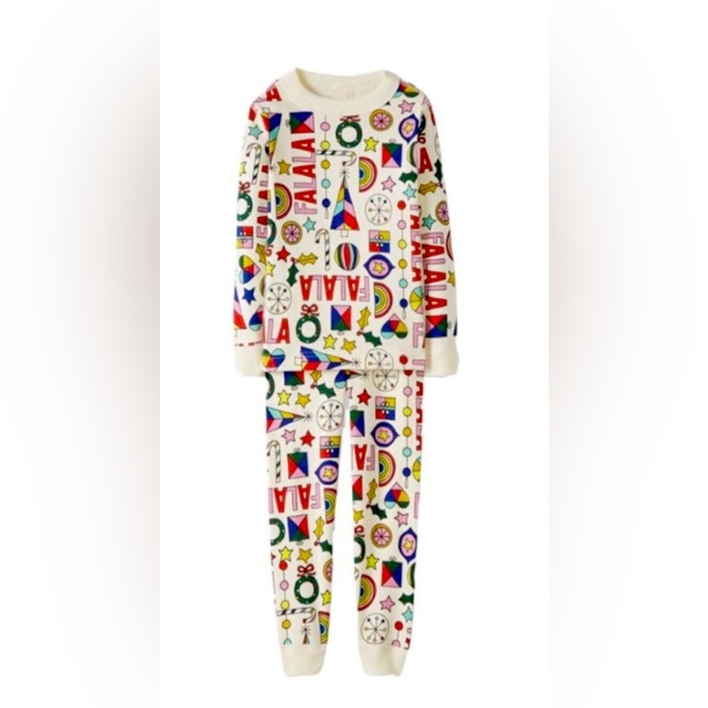 Hanna Andersson Falala family Pajama Set top and bottoms